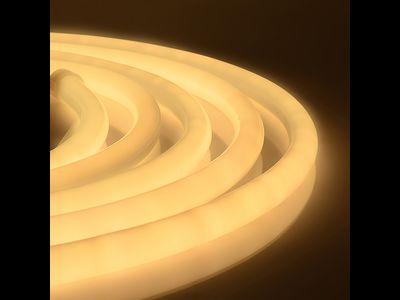 APEYRON Термолента светодиодная 24V 14.4W/m 120led/m IP68 3000K 900lm/m 5м 2K баня/сауна гермет 2835 00-323