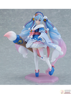 Фигурка фигма Мику Хацунэ (Figma Hatsune Miku Snow, 2023 Serene Winter Ver.)