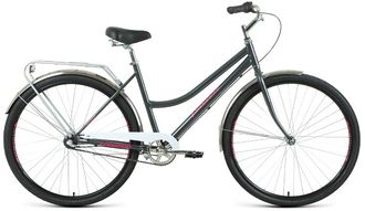 Дорожный велосипед Forward TALICA 28 3.0 темно-серый, розовый рама 19