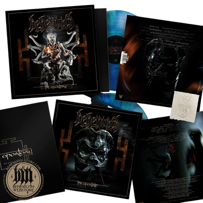 BEHEMOTH - APOSTASY - DELUXE  BOX SET  COBALT AETER 333 копии с автографами