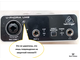 BEHRINGER UM2 внешняя звуковая карта USB