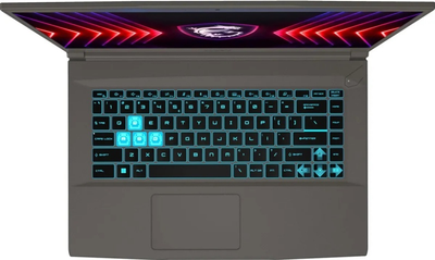 MSI Thin 15 B12UCX-2633XRU 15.6'' IPS FHD i5 12450H 16Gb, (SSD)512Gb Dos Серый