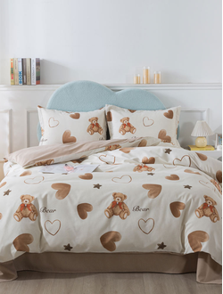 Постельное белье TANGO фланель евро 200x220x1 245x250x1 50x70x2 MOMAE226