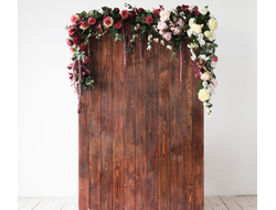 Декоративная деревянная фотозона малая