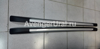 Рейлинги крыши продольные OE-Style, декоративные, TOYOTA HILUX Revo, 2015-н.в.