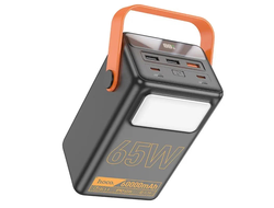 Аккумулятор внешний резервный HOCO JDB82 Aquila PD65W fully compatible power bank 40000mAh (чёрный)