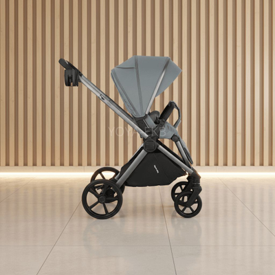 Детская коляска 2 в 1 Pituso Teffy Blue Tea/Graphite