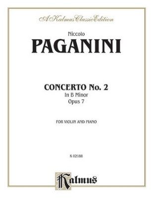 Paganini, Nicolò Concerto b minor no.2 op.7 for violin and piano