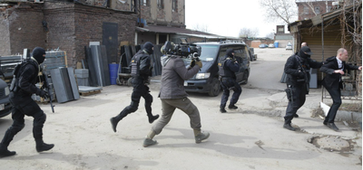 Розыгрыш с ОМОНом