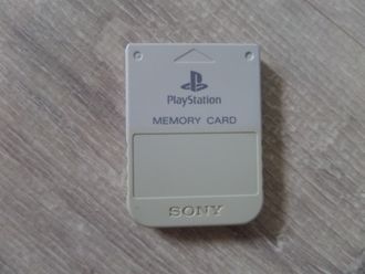 Карта памяти для PlayStation 1 (Оригинал)