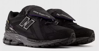 New Balance 1906r Cordura Black (Экозамша) сбоку