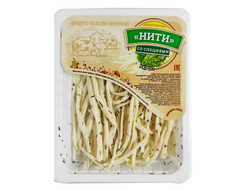 Сыр в лотках "Нити" с Укропом 100г