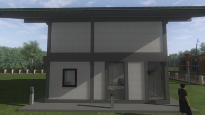 Фахверковый дом "Краснодар", площадью 115 м2