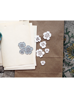 Нож для вырубки "Цветочная поляна"