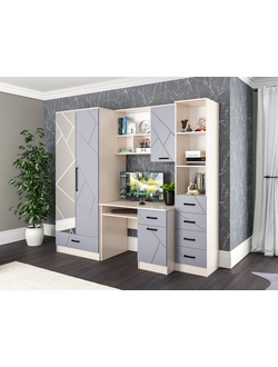 Детская Серёжка лаванда МФ Нарус