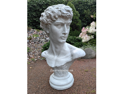 Бюст Давида  70*58 см    3,6 кг   полистоун Россия 3689/013012