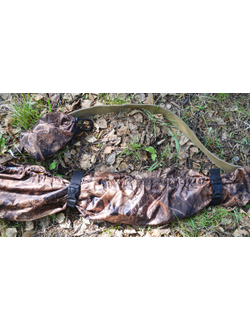 Быстросъёмный чехол на ружьё  "Лёгкий" с чехлом на ремень оружия