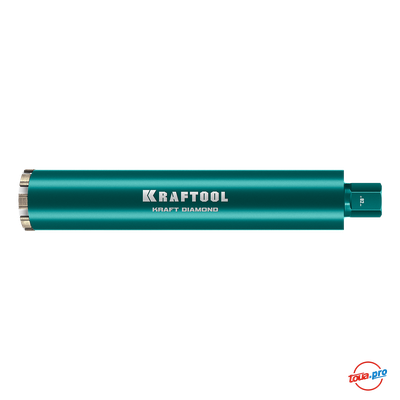 Алмазная коронка Kraftool Diamond 82 мм 450 мм 1 1/4" 29825-082