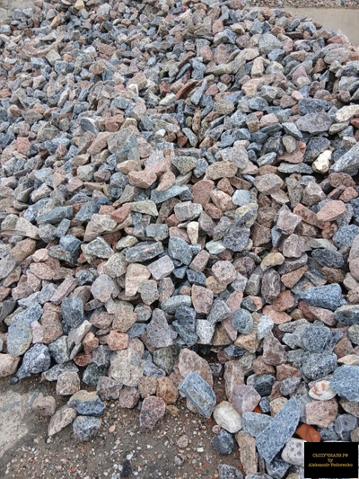 цветной декоративный камень
