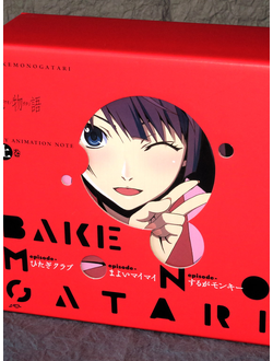 Оригинальный Арт Бук Bakemonogatari - Key Animation Note (Истории монстров заметки аниматоров)