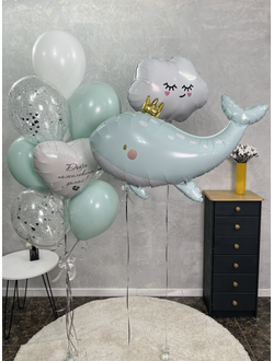 Набор шаров на выписку Добро пожаловать домой