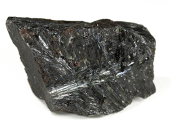 Нуумит (жедрит-антофиллит), необработанный образец, Гренландия (40*24*20 мм, 33 г) №29923