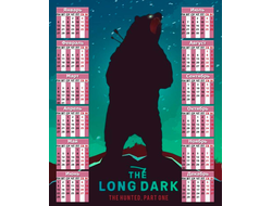 Календарь настенный The Long Dark, Лонг Дарк №2