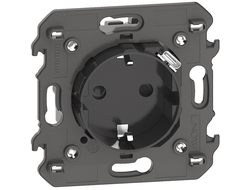 Розетка с зарядкой USB Bticino Living Now, механизм цвет черный - KG4141USB