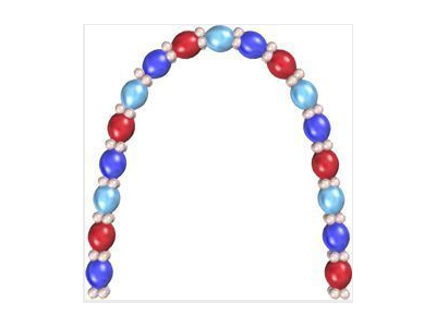 Акра из шариков (Линколунов) с гелием 4 м.  (аг)