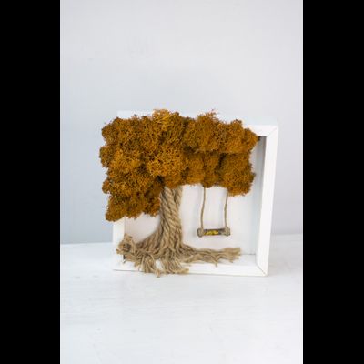 Новогодняя эко-картина № 1181