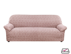 Чехол на 3х местный диван Тела Безарро Коффейный. ИТАЛИЯ