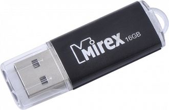 Накопитель USB 2.0 8GB Mirex UNIT 13600-FMUUND08 чёрный (ecopack)