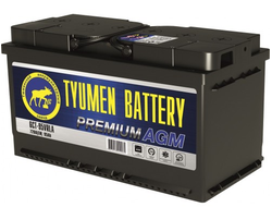 Аккумулятор Тюмень Премиум AGM 95 Ач ток 800А (TYUMEN BATTERY Premium VRLA AGM) 6СТ-95VRLA О/П (352x175x190) обратная полярность - +