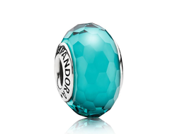Пандора муранское стекло бирюзовый Артикул: 791606