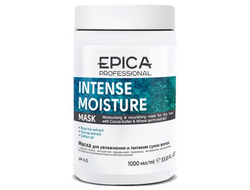 "EPICA Professional" Intense Moisture Маска для увлажнения и питания сухих волос, 1000 мл (Эпика)