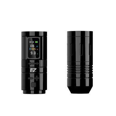 Беспроводная тату машинка EZ EvoTech Pro Wireless Battery Tattoo Pen Black