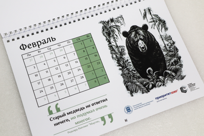 Настенный календарь 2025 «Книга джунглей»