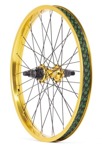 Купить колесо заднее Salt Everest 20" (жёлтое) для BMX велосипедов в Иркутске