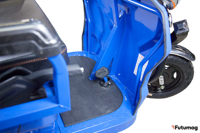 Грузовой электротрицикл Rutrike D5 1700 темно-синий