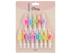 Свечи для торта Нappy Birthday