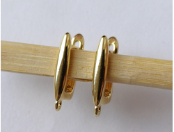 Швензы форма №8  покрытие  Люкс 1 пара  цвет золото