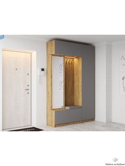 Бостон прихожая модульная ЛДСП