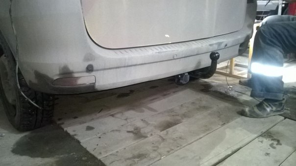 Установка фаркопа на автомобиль в Самаре