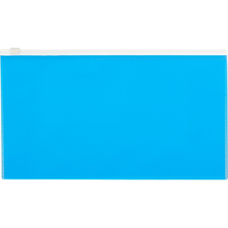 Папка на молнии 264х150 мм Attache Color, голубой