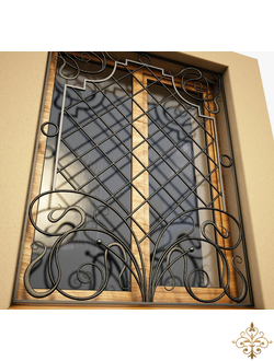 Кованые решетки на окна