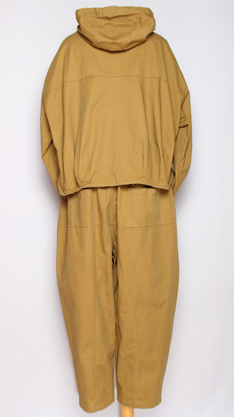 Костюм Бохо "Хлопок строчки1" мокко до р.54