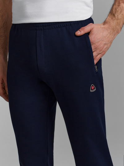 Спортивные брюки мужские прямого покроя, из хлопка 21SBM-780