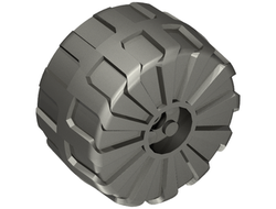 ! Б/У - Wheel Hard Plastic Large (54mm D. x 30mm), Pearl Dark Gray (2515 / 6120917) - Б/У