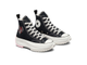 Кеды Converse Run Star Hike High Top Love Me черно-белые на платформе женские