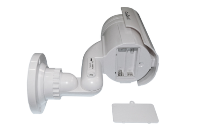 CO-DM026 Муляж уличной камеры видеонаблюдения, с отсеком для двух батарей типа АА